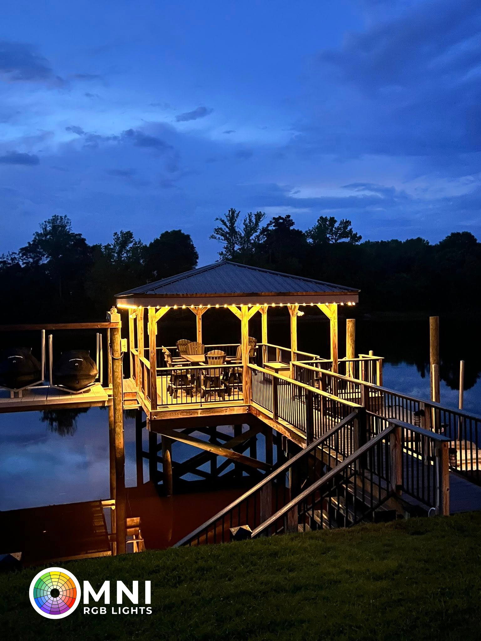 Permanent Outdoor Lighting in Cecil County, MD: Year-Round Beauty for Waterfront & Rural Homes